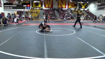 155 lbs Champ. Round 1 - Sophia Galindez, Orange Vista High School Wrest vs Nature Yin, Reign
