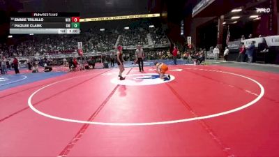 115 lbs Champ. Round 1 - Paizlee Clark, Sheridan vs Emmie Trujillo, Natrona County