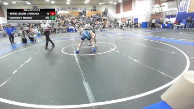 157 lbs 1st Place Match - Mikel David Uyemura, Fountain Valley vs Anthony Manno, Newport Harbor