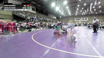 157 lbs Cons. Round 3 - Jesse Gilchrist, Smithville vs Redus Bowman, McAlester