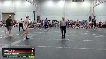 126 lbs Round 3 (8 Team) - Andrew Messner, U2 Upstate Uprising vs Trent Croll, Grit Mat Club