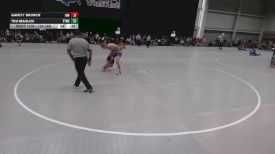 126 lbs Cons. Sub-rd Of 32 - Garett Bruner, Immortal Athletics WC vs Tru Mahlen, Tech Team Wrestling Club