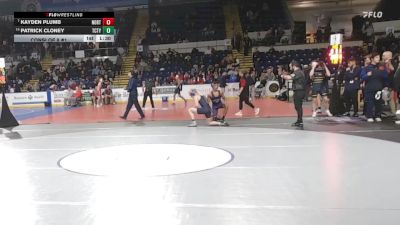 126 lbs Consi Of 8 #1 - Kayden Plumb, Norton vs Patrick Cloney, Tri-County