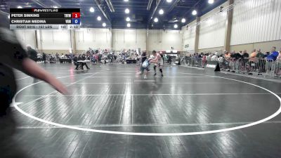 157 lbs Round Of 32 - Peter Simkins, Tampa Bay Tigers Wrestling vs Christian Medina, Venice Takedown Club