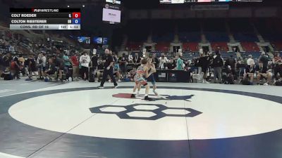 88 lbs Cons. Rd Of 16 - Colt Roeder, Illinois vs Colton Riesterer, Oregon