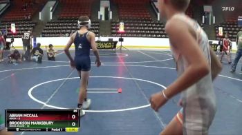 85 lbs Round 5 (6 Team) - Kayden Barnes, Ninja vs Brodey Lewis, Ninja Killer