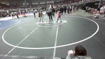 73 lbs Final - Braxton Berninzoni, Black Fox Wrestling Academy vs Peyton Foos, No Team