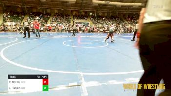 65 lbs Round Of 16 - Rylee Beville, Cocoa Beach WC vs Layla Pasion, Unattached