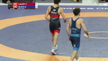 60 kg Repechage - Max Black, USA vs Sadyk Lalaev, AIN