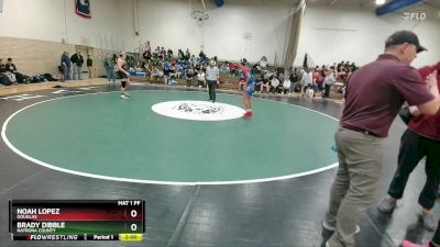 175A Quarterfinal - Noah Lopez, Douglas vs Brady Dibble, Natrona County