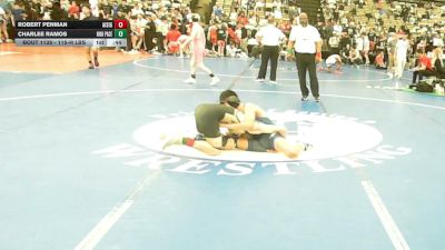 115-H lbs Consi Of 16 #1 - Robert Penman, All I See Is Gold Academy vs Charlee Ramos, High Pace Wrestling Club