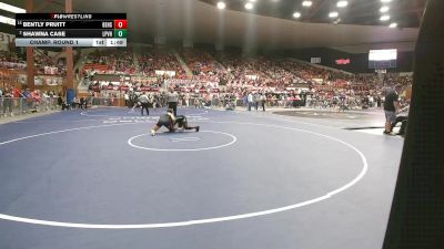 155 lbs Champ. Round 1 - Bently Pruitt, Beloit HS vs Shawna Case, LaCygne-Prairie View HS