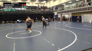285 lbs 3rd Place Match - Malachi Lyles, Cerritos College vs Diego Nuno, Lemoore College
