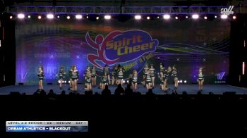 Dream Athletics - Blackout [2026 L4.2 Senior - D2 - Medium Day 1] 2026 Spirit Cheer Grand Nationals