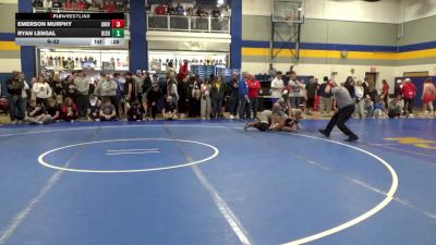 189 lbs R-32 - Emerson Murphy, University-WV vs Ryan Lengal, Bishop McDevitt