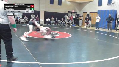 113 lbs Round Of 16 - Brodie Kaplan, Shepherd Hill vs Max Bell, Concord-Carlisle
