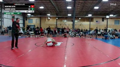 174 lbs Cons. Round 2 - Andre Leota, North Idaho College vs Hunter Leth, Unattached