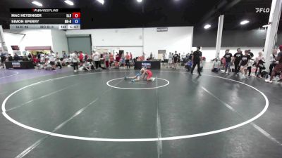 84 lbs Mac Heysinger, Iowa Red vs Simon Sperry, Missouri Blue