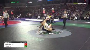 126 lbs 5th place - Angelo Martinoni, Folsom (SJ) vs Lokhai Tonge, Elk Grove (SJ)