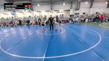 75 lbs Semifinal - Paulina Pina, Dead Shot Wrestling Club vs McCoy Powell, All American Wrestling Club