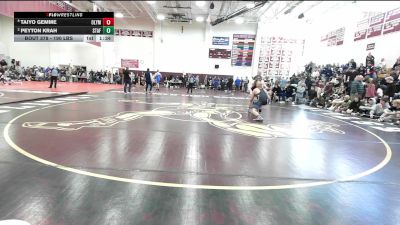 190 lbs Semifinal - Taiyo Gemme, Old Lyme vs Peyton Krah, Stafford