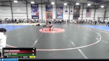 52 lbs Rd# 2 10:30am Friday - Sawyer Oakes, PA Blue vs Ziyan Muhammad, Ranger Wrestling Club