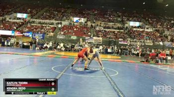 G - 138 lbs Quarterfinal - Kendra Redd, Anaconda (Girls) vs Kaitlyn Thorn, Bozeman (Girls)