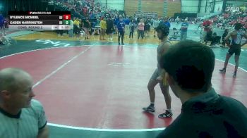 141 lbs Cons. Round 2 - Sylence McMeel, Drury vs Caden Harrington, Drury