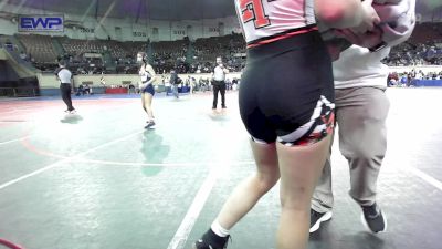 113 lbs Round Of 16 - Emma Chronister, Coweta vs Marli Arbona, Ponca City LadyCat Wrestling