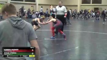 80 lbs Finals (2 Team) - Rydge Sterna, Iowa Silver vs Korben Warner, Missouri Gold