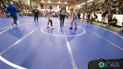 110 lbs Quarterfinal - Sebastian Clinkenbeard, R.A.W. vs Laker Pickett, Jay Wrestling Club