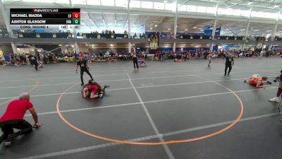 126 lbs Cons. Round 4 - Ashton Glasgow, Unattached vs Michael Madda, Level Up