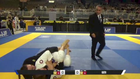 Hope Bellair vs Kathleen Cierra 2025 Pan Jiu Jitsu IBJJF Championship