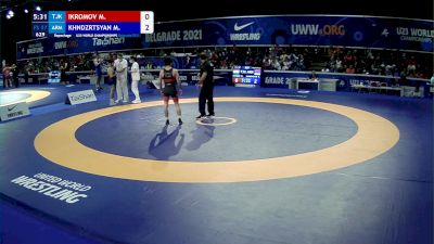 57 kg Repechage #2 - Muhamad Ikromov, Tjk vs Manvel Khndzrtsyan, Arm