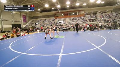 76 kg Cons. Sub-semis - Madison Sandquist, Rise RTC vs Keeley Kehrli, Storm RTC
