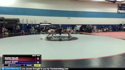 110 lbs Round 2 - Scout Scott, East Idaho Elite vs Quinn Miller, Lakeland Wrestling