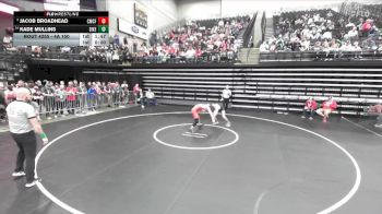 4A 150 lbs Cons. Round 2 - Kade Mullins, Dixie vs Jacob Broadhead, Crimson Cliffs