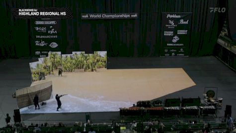 Highland Regional HS "Blackwood NJ" at 2026 WGI Percussion/Winds World Championships