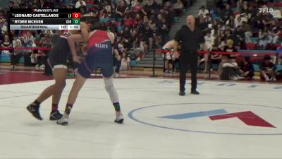 165 lbs Quarterfinal - Leonard Castellanos, Las Vegas vs Ryder McEuen, Coronado