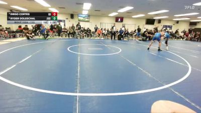 113 lbs Champ. Round 3 - Diego Cortes, Rancho Bernardo vs Ryder Doleschal, Junipero Serra