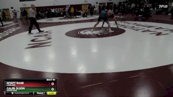 157 lbs Champ. Round 2 - Caleb Olson, Upper Iowa vs Wyatt Raab, Lakeland