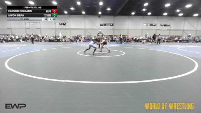 70 lbs Rr Rnd 1 - Cayson Delgado, MOJO 9U vs Javon Dean, Texas Thunder