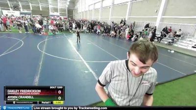 58 lbs Cons. Round 1 - Oakley Fredrickson, Sanderson Wrestling Academy vs Ayden Crandell, Ravage WC