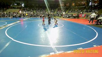 49 lbs Round Of 32 - Lukas Benedict, Sebolt Wrestling Academy vs Jolee Kait Bryant, Tuttle Wrestling