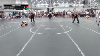 44 lbs Round 4 (6 Team) - Charlie Corvey, The Outsiders vs Jackson Merkert, Mat Assassins