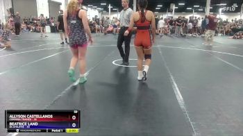 145 lbs Round 4 (8 Team) - Allyson Castellanos, Cordoba Trained vs Beatrice Land, 84 Athletes