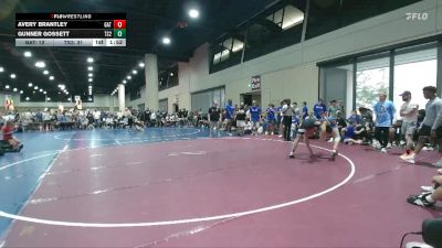 157 lbs Quarters & 3rd Wb (32 Team) - Gunner Gossett, Team Shutt RJ vs Avery Brantley, Team GATA