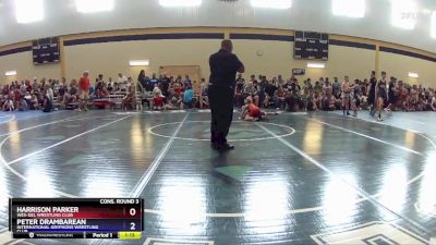 63 lbs Cons. Round 3 - Harrison Parker, Wes-del Wrestling Club vs Peter Drambarean, International Gryphons Wrestling Club