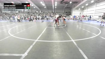 185 lbs Round Of 16 - Jayden Holmes, East Rowan Wrestling Club vs Jenna Chapman, Wrecking Crew Dream Crushers