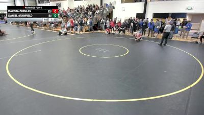 149 lbs Champ. Round 1 - Dakota Quinlan, Rochester vs Daniel Stanfield, Marian
